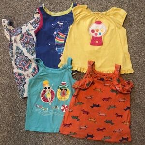 5 tank tops - 3T